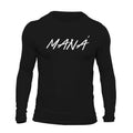 MANA Brushed Text Long Sleeve Playera T-Shirts