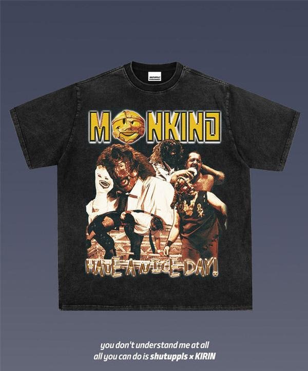 MANKIND 1.0 VINTAGE FAN T-Shirts