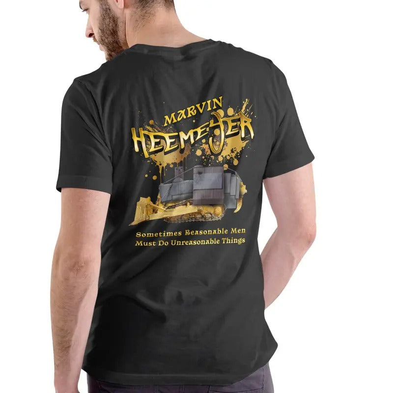 MARVIN HEEMEYER SOMETIMES REASONABLE Cotton Casual Menswear T-Shirts