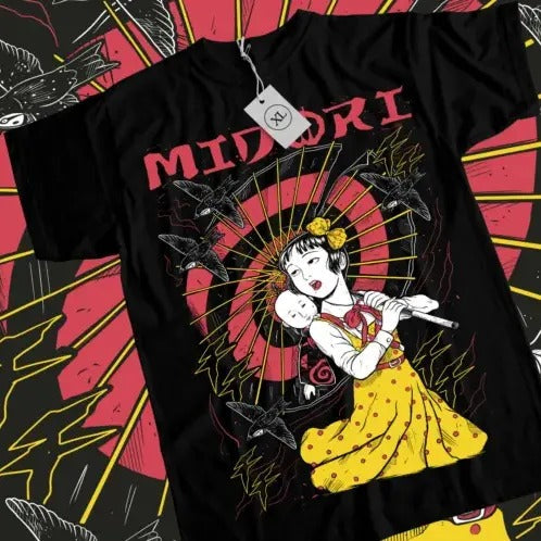 MIDORI CAMELLIA GIRL Shojo Tsubaki Suehiro Maruo Anime All Size T-Shirts