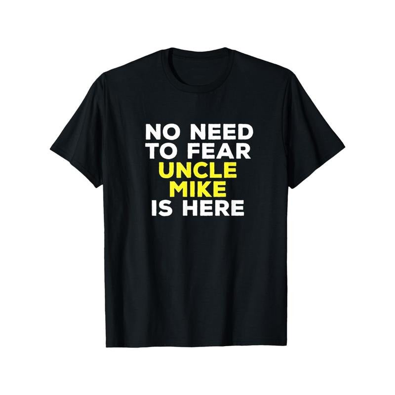 [MIKE Funny Uncle ] Funny Uncle MIKE Name Family Made USA T-Shirts