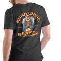 MUHN CHING BEAVER CHINA BUFFET . Casual Cotton Funny Man T-Shirts