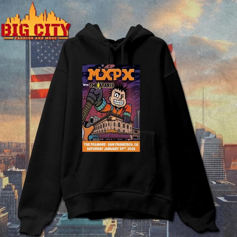MXPX The Fillmore San Francisco CA Jan 24 2026 Poster Shirt