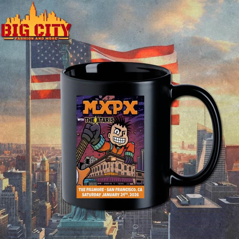 MXPX The Fillmore San Francisco CA Jan 24 2026 Poster Shirt