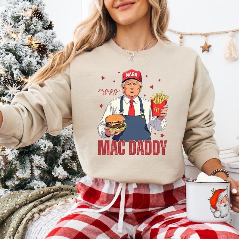 Mac Daddy Trump Trump We Won Again I'Ll Be Home Make America Great Again Trump Shirt Republican T-Shirts