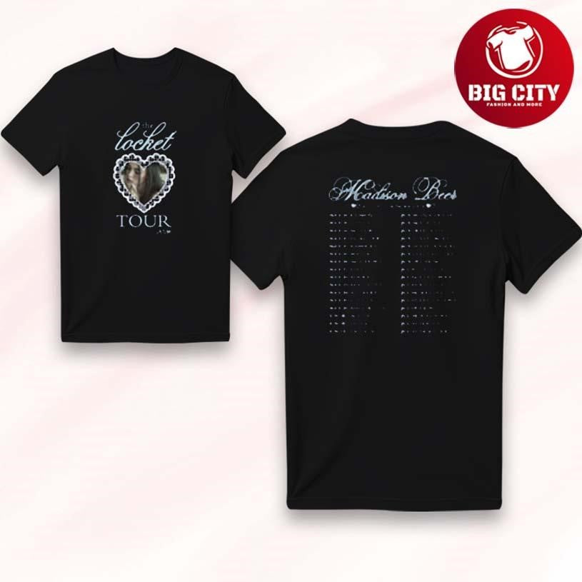 Madison Beer HQ The Locket Tour 2026 Two Sided Shirt