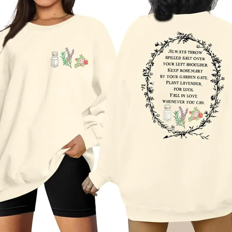 Magic Halloween Salt Rosemary Lavender Love Outfits Casual T-Shirts