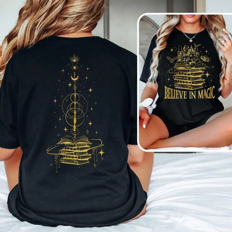 Magical Shirt Universal Shirts Wizard Shirt VVizard School Shirt Potterhead Shirt Potterhead Potterhead Wizard Fan T-Shirts