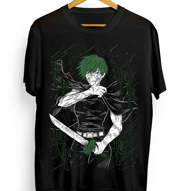 Maki Zenin Jujutsu Kaisen Horror Anime Manga Kawaii Shirt All Sizestyle{N002}2 T-Shirts