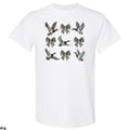 Mallard Duck Camo Bow Lightweight Hunting Themed Outdoor Enthusiasts Comfortable Everyday T-Shirts