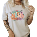 Mama Casual Everyday . Mama Spring Flowers Shirt. Perfect Mom T-Shirts