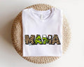 Mama Shirt Mom New Mom Mother Shirt Mama Be Xmas Grandma T-Shirts