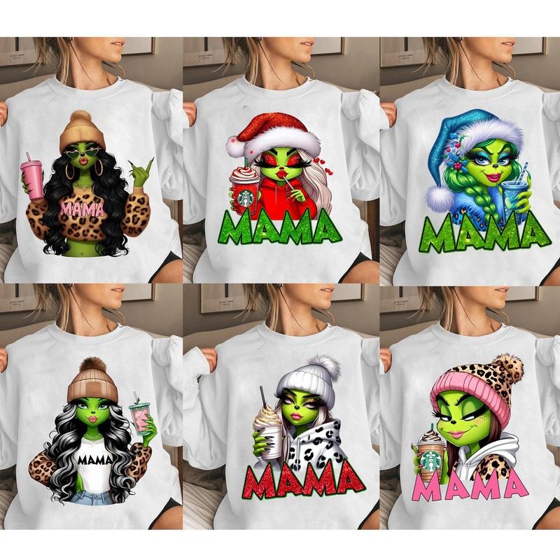 Mama Coffee Bundle Family Mom T-Shirts