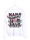 Mama Mom Mommy BRUH Casual Fabric Soft Womenswear T-Shirts
