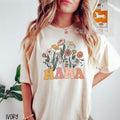 Mama Shirt Wildflowers Mama Shirt Retro Mom Flower Shirts Floral New Mom TK43GN T-Shirts