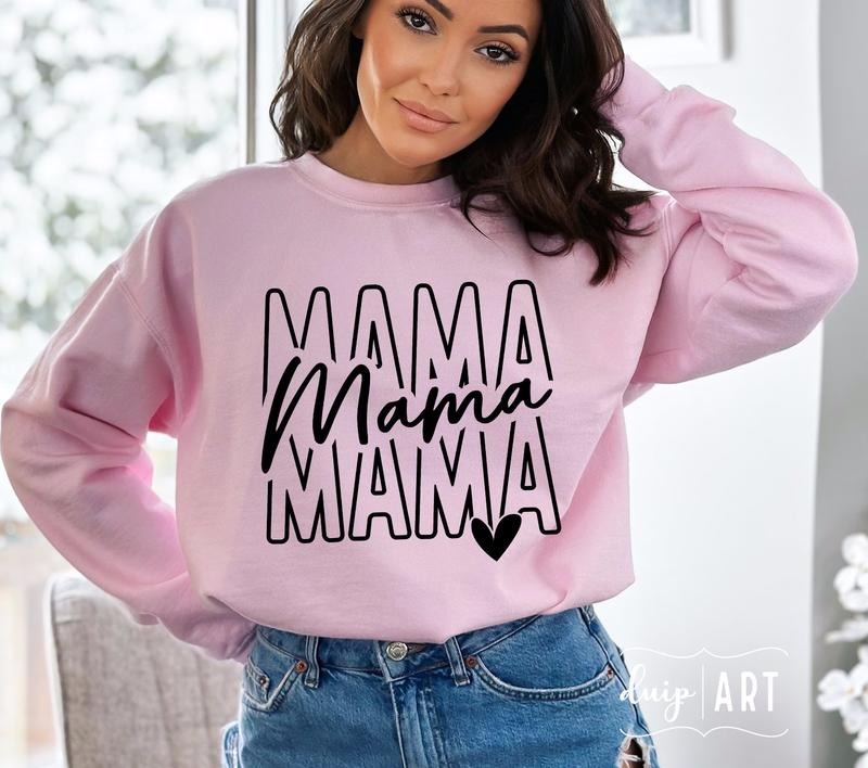 Mama Casual Fabric T-Shirts