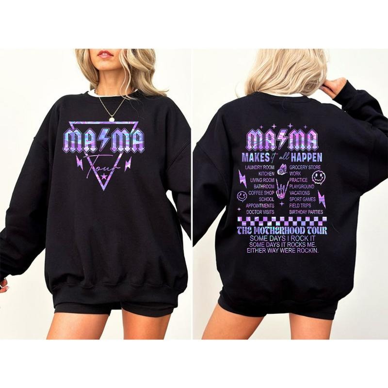 Mama Tour Shirt Some Days I Rock Shirt Mama Mama Makes All Happen Shirt Mama Funny Tour Shirt Funny Shirt Mama Skeleton Shirt T-Shirts