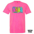 Mama Tropical Print Comfort Colors 'NLB' T-Shirts