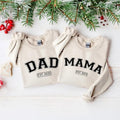 Mama Dad Est.2025 Mom Dad Mothers Fathers Fabric Love Top Cotton Soft Casual Menswear T-Shirts