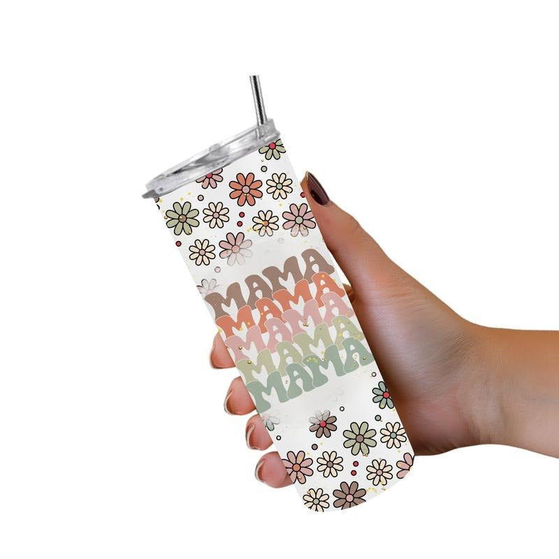 Mama Retro Drink Tumber T-Shirts