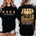 Mana Tour 2025 Mana Vivir Sin Aire Tour 2025 Latin Rock Band Concert Short Sleeve T-Shirts