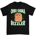 Manfinity Dauomo Ohio Sigma Rizzler Humorous Print Meme Appeal T-Shirts