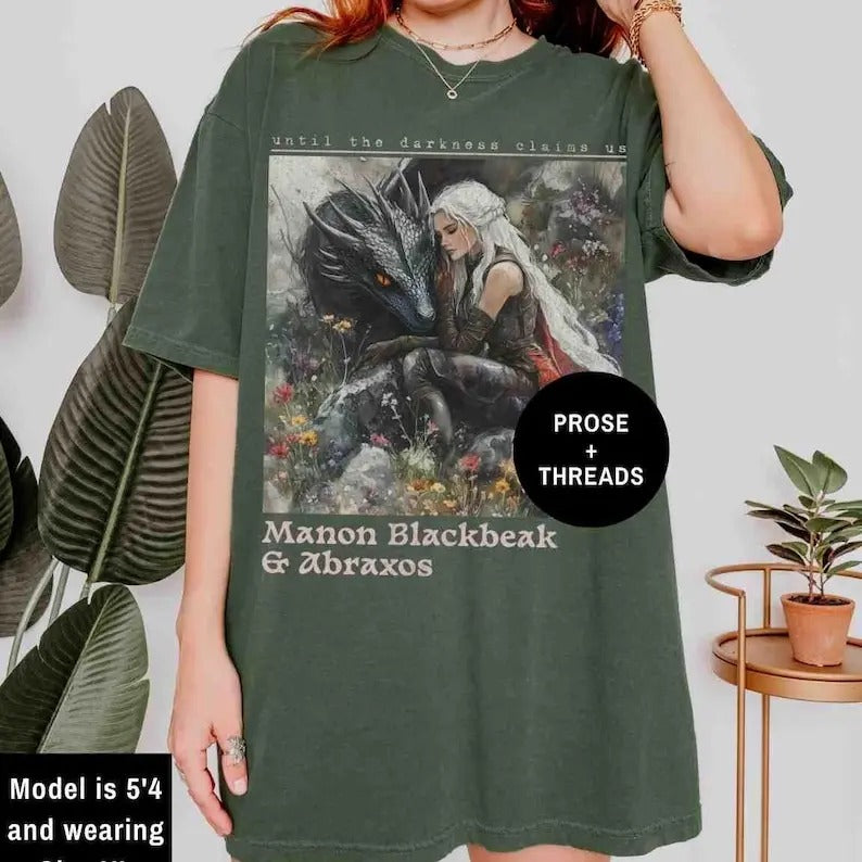 Manon Blackbeak Abraxos Shirt We Are Thirshirtn Throne Glass Sarah J Maas SJM Sarah J Maas Bookstagram Booktok T-Shirts