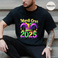 Mardi Gras 2025 Casual Crew Neck Short Sleeve Tops Perfect T-Shirts