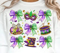 Mardi Gras Coquette DTF Transfers THIS IS NOT SHIRT T-Shirts