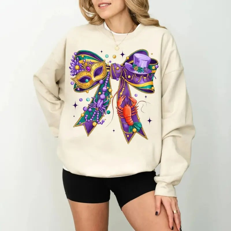 Mardi Gras Coquette Fat Tuesday Shirt Louisiana Fleur De Lis T-Shirts