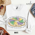 Mardi Gras King Cake Calories Funny Mardi Gras 2025 Parade Party T-Shirts