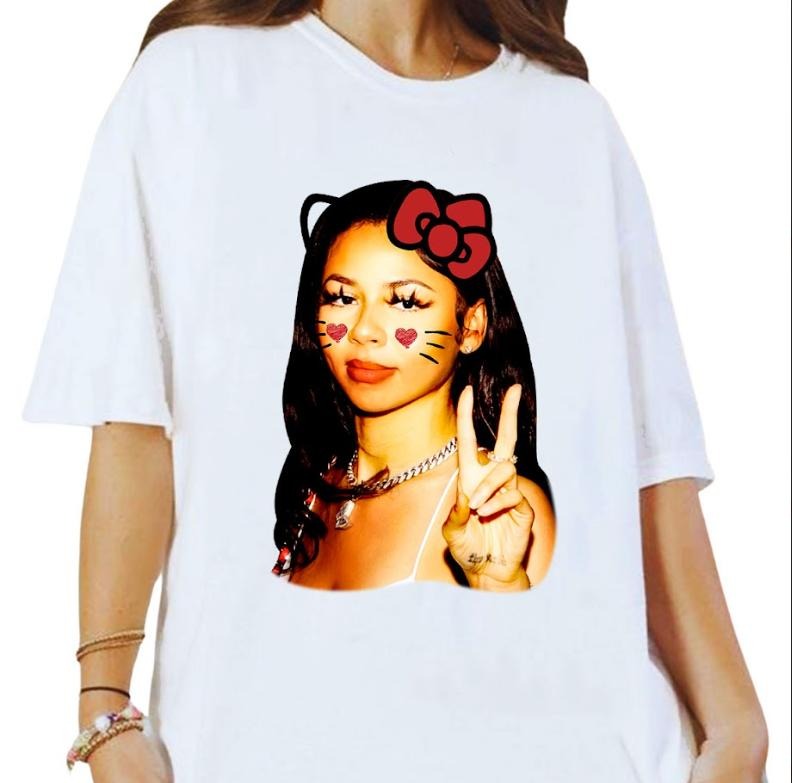 Mariah Kitty Cute Shirt Heart T-Shirts