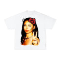 Mariah Kitty Fans Shirt Cotton Fabric T-Shirts