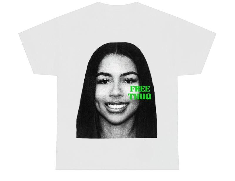Mariah Thugg Science Free THUG Hip Hop Cotton Fit T-Shirts