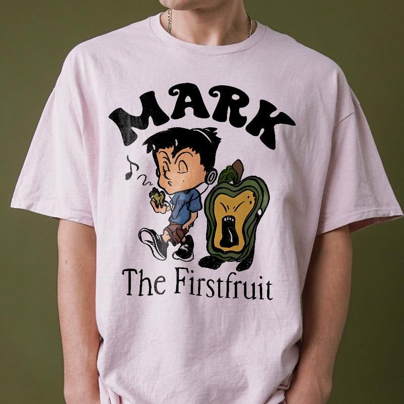 Mark FirstFruit Shirt NCT 127 Mark FirstFruit Shirt NCT127 4th Tour Neo City Neo City Momentum Firstfruit Shirt T-Shirts
