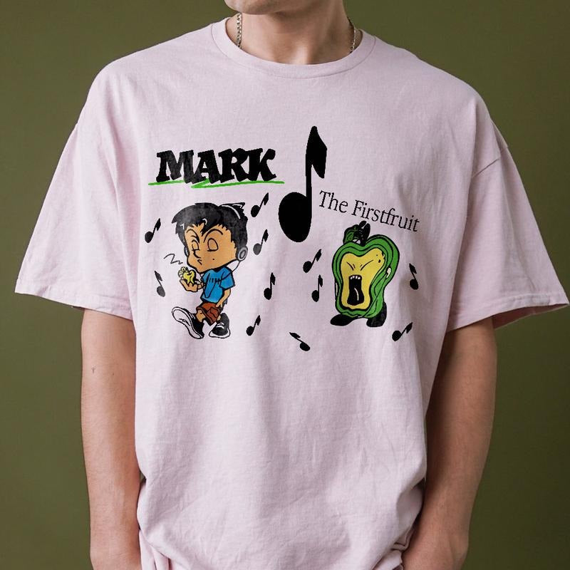 Mark Firstfruit Shirt Firstfruit Mark Shirt NCT127 Mark Firstfruit NCT127 World Tour Molo Mark Streetwear T-Shirts