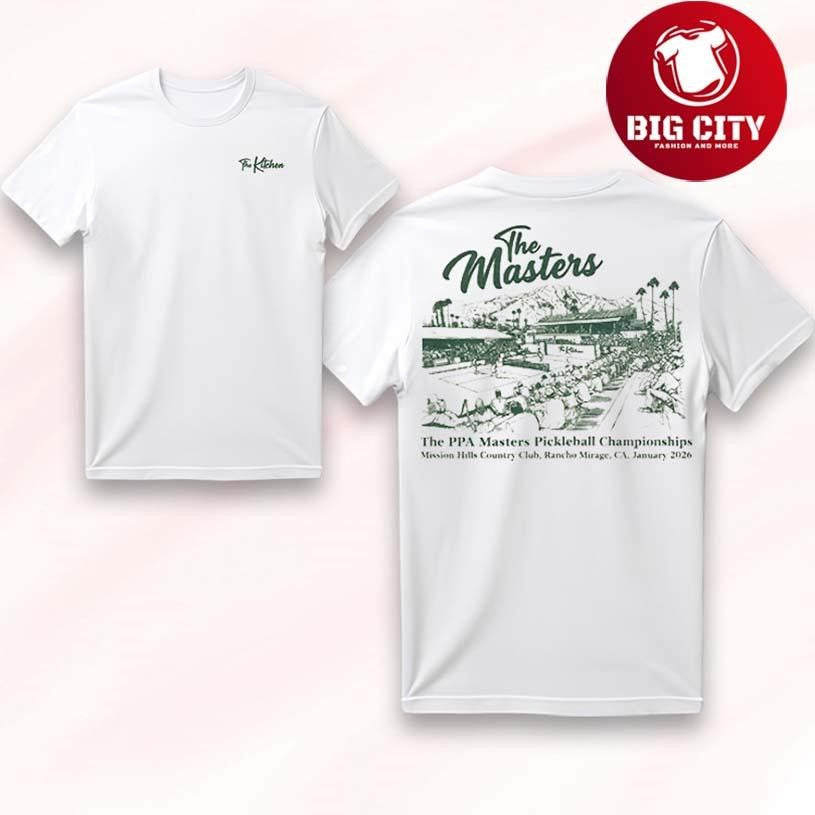 Masters Pickleball Palm Springs 2026 Two Sided Shirt