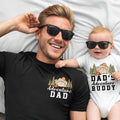 Matching Adventure Baby Dad Shirt Adventure Dad First Daddy Me Matching Shirt Baby Shower New Dad 1st Husband T-Shirts