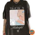 Meet Me Midnight Shirt Cotton Crew Neck Size S 4XL Menswear Top Womenswear Top Underwear Streetwear T-Shirts