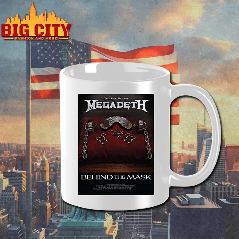Megadeth The Ends Begins Behind The Mask Shirt