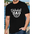 Breathable Volleyball Dad Casual Short Sleeve Summer Made USA T-Shirts