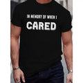 Casual Geometric Print Breathable Cotton Crew Neck Short Sleeve Summer & Outdoor Activities Made USA T-Shirts