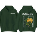 Optimistic Flower Print Motivational Menswear Tops Comfortable Casual Summer Outdoors T-Shirts