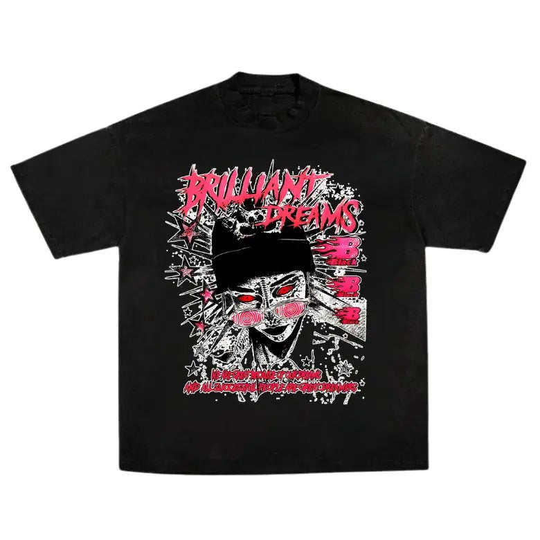Portrait Print Short Sleeve Suitable Daily Spring Summer S 3XL Streetwear & Underwear T-Shirts