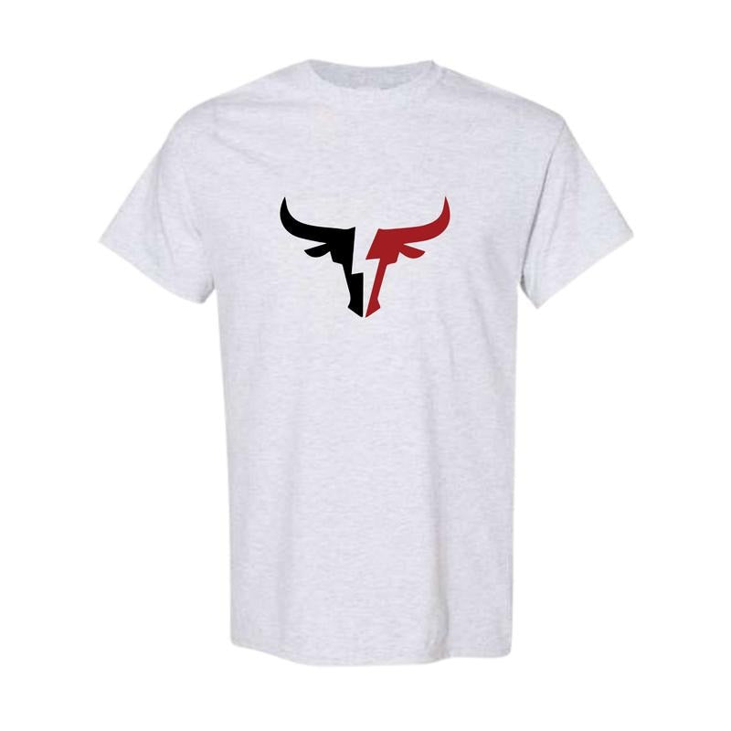 Regular Fit Bull Print Round Neck Casual Short Sleeve Crew Neck Daily Top All Seasonsstyle{N002}2 T-Shirts