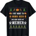 Drink Beer Funny Weiner Dachshund Dog Ugly T-Shirts