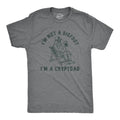 Im Not Bigfoot Im Cryptdad Funny Sarcastic Sasquatch Dad Joke Guys T-Shirts
