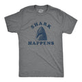 Shark Happens Funny Vacation Great White Shit Happens Funny Saying T-Shirts
