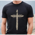 Way Truth Life Cross Christian Dad Fathers Faith Shirt Rugged Cross Shirt T-Shirts
