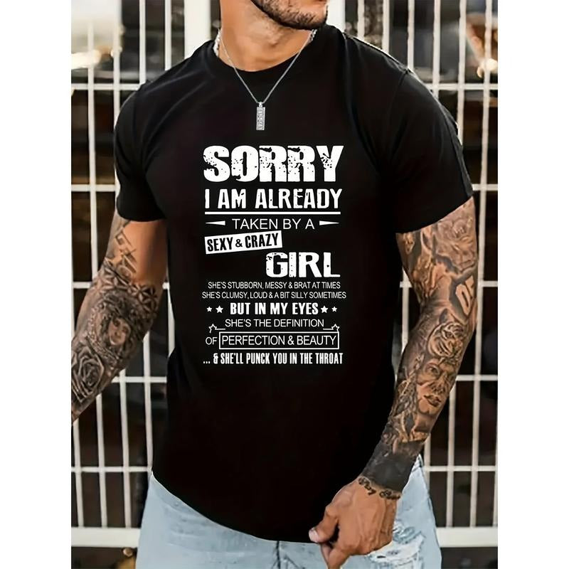 Slogan Bold Prints Summer Lightweight Casual Quality Streetwear Forward Gentlemen Made USA T-Shirts